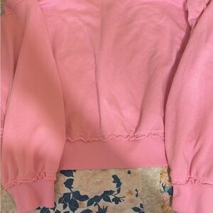Pink V-Neck Sweater for Women
